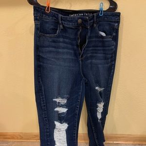 American Eagle Ripped Jeans Size 14
